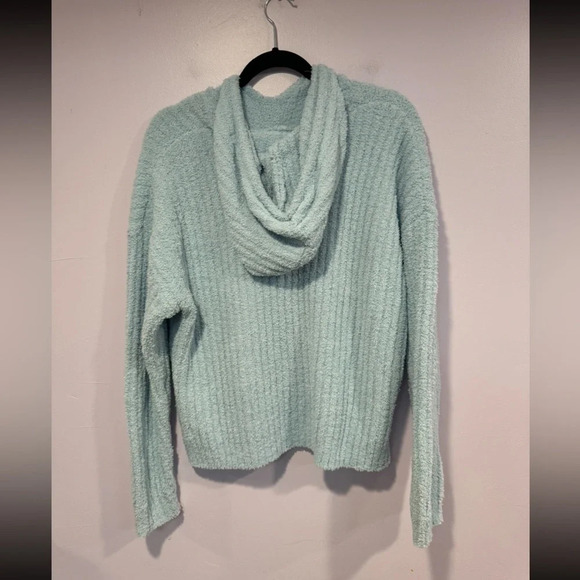 Blue fuzzy altard state hoodie - Picture 4 of 4